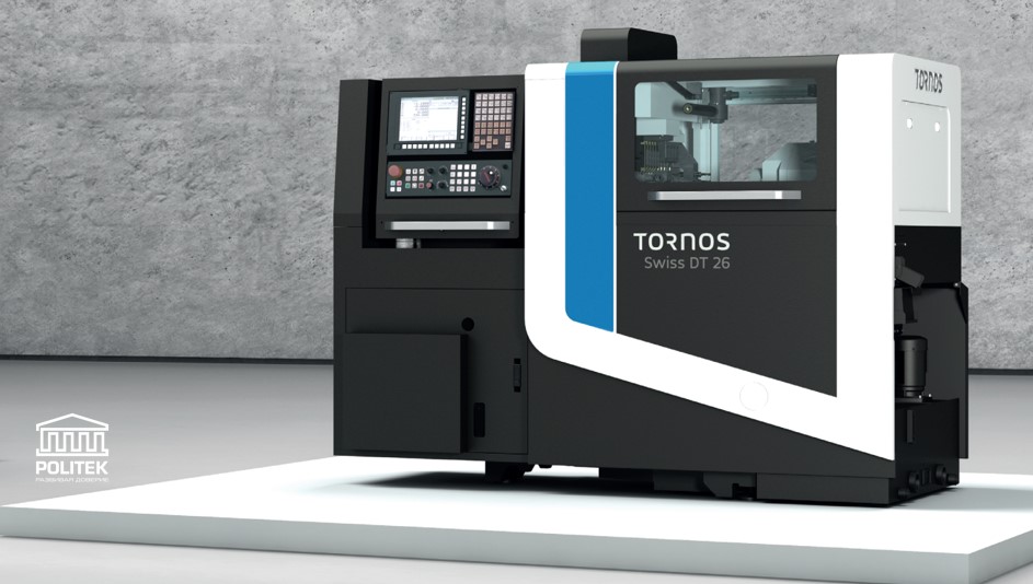 Автомат продольного точения швейцарского типа TORNOS SWISS DT 13 - Фото 3